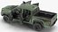 Toyota Tacoma TRD Pro Army Green 2021 Rigged