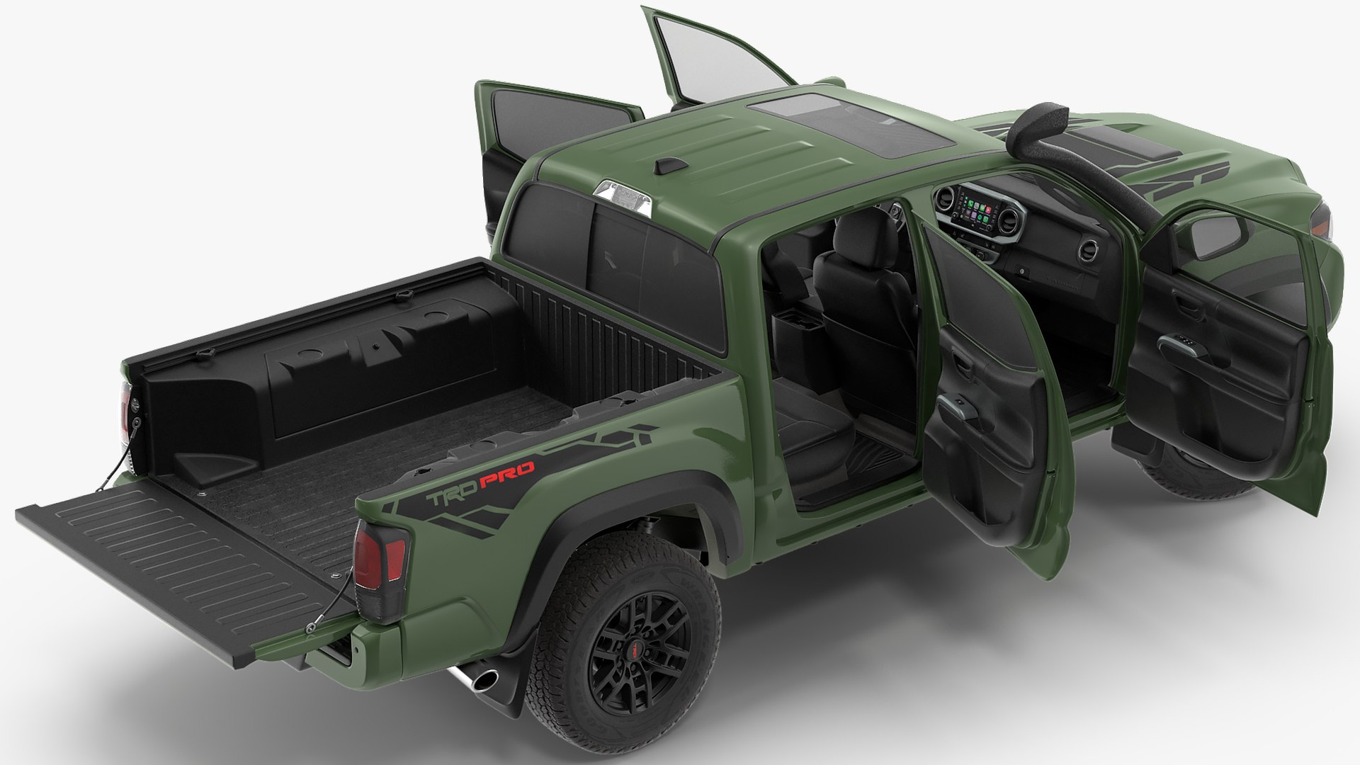 3D toyota tacoma trd pro model https://p.turbosquid.com/ts-thumb/ks/GIVaji/pJ/toyotatacomatrdproarmygreen2021rigged3dsmodel011/jpg/1612463451/1920x1080/fit_q87/c0ad02ded318ea1ac323e8ec25f102d67142a12f/toyotatacomatrdproarmygreen2021rigged3dsmodel011.jpg