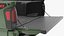 Toyota Tacoma TRD Pro Army Green 2021 Rigged