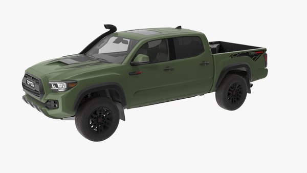 トヨタタコマTRDプロアーミーグリーン2021リギング3Dモデル