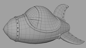 Space craft Lowpoly