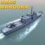 nato ships frigate navy 3d model