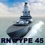 nato ships frigate navy 3d model
