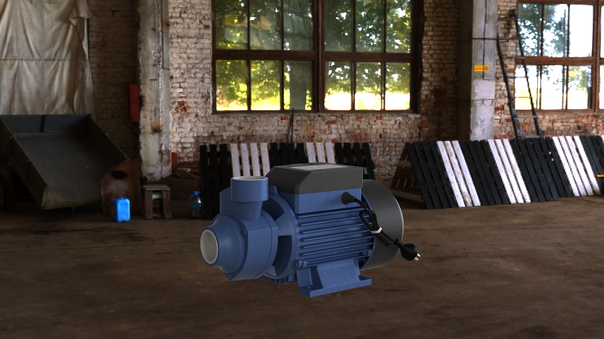 Water Pump 3D Model - TurboSquid 1616044