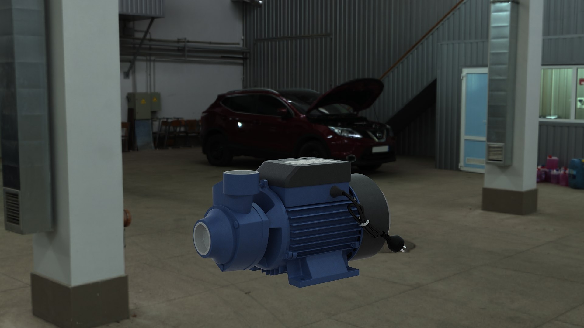 Water Pump 3D Model - TurboSquid 1616044