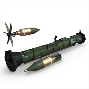 Rocket launcher 3D