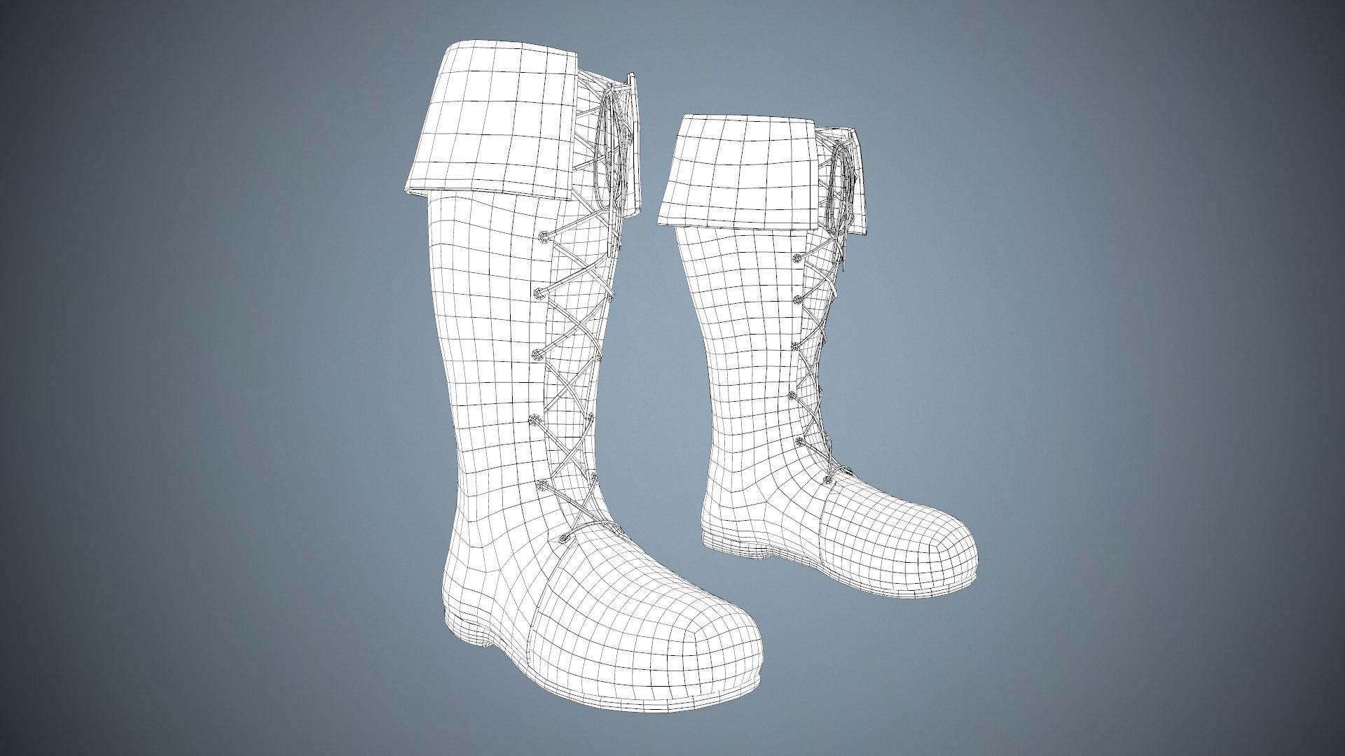 3D black medieval boots model https://p.turbosquid.com/ts-thumb/ks/UN4rgp/FQQTtf6v/screenshot1103/png/1600799085/1920x1080/fit_q87/c660fb2e861b4e1fa8f7b387f6423e4d78e0f8c0/screenshot1103.jpg