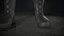 Bottes médiévales noires