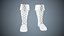 Bottes médiévales noires
