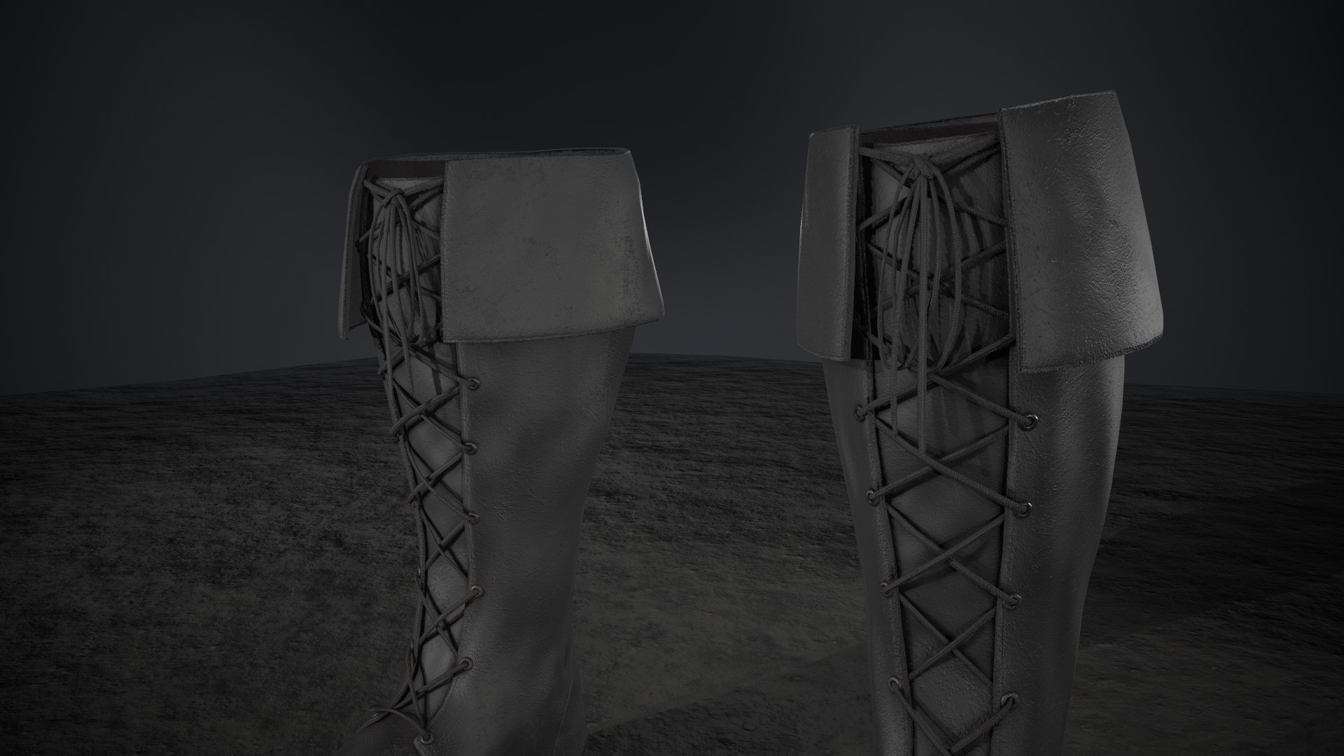 3D black medieval boots model https://p.turbosquid.com/ts-thumb/ks/UN4rgp/XHsq1u6e/screenshot1081/png/1600798913/1920x1080/fit_q87/abfbf91dccdf01e2320b9173639665a05e0acde9/screenshot1081.jpg
