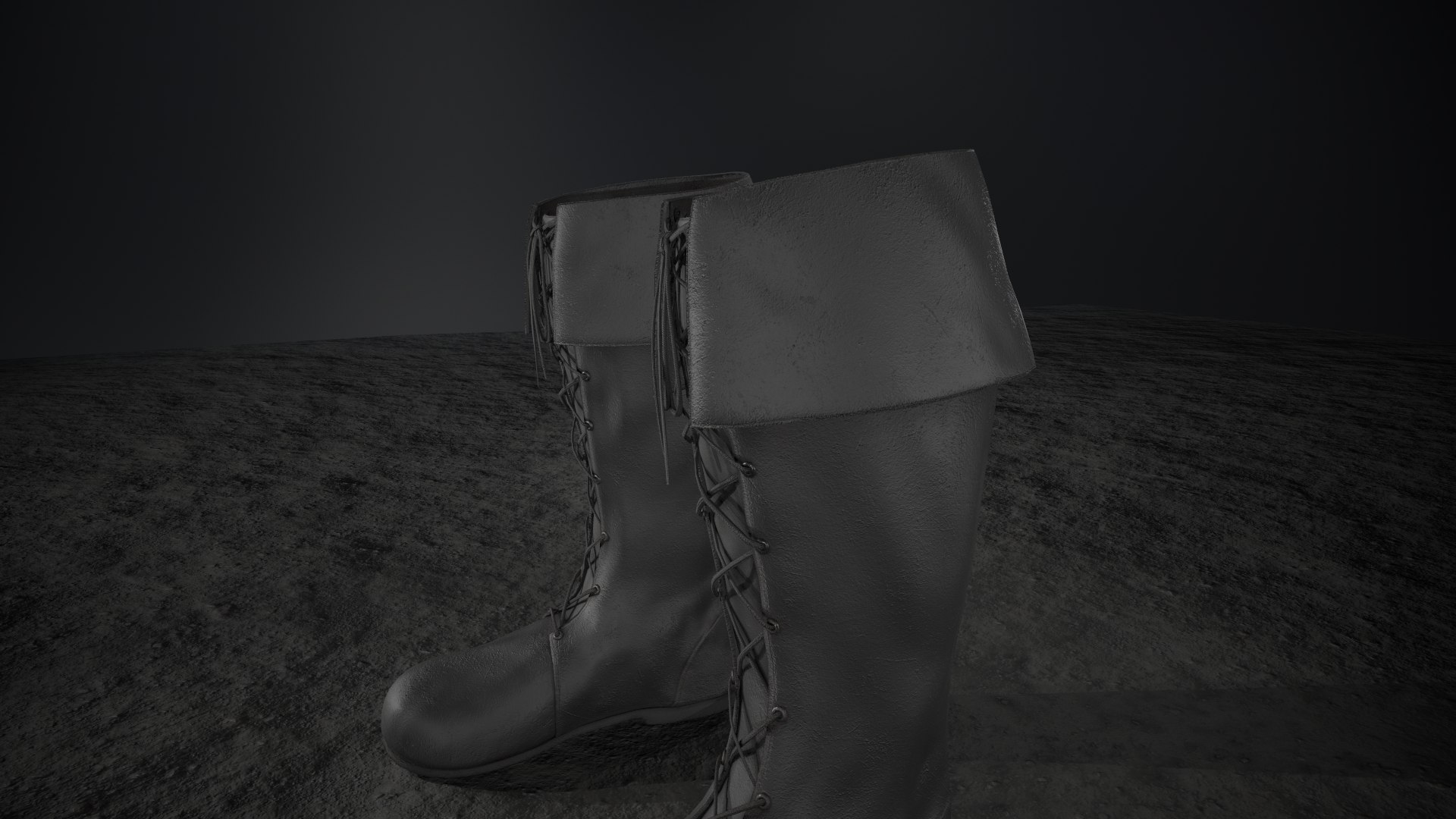 3D black medieval boots model https://p.turbosquid.com/ts-thumb/ks/UN4rgp/YjiHkblY/screenshot1083/png/1600798913/1920x1080/fit_q87/5c045a875611138c2b39bf6c3fa314f198d3df97/screenshot1083.jpg