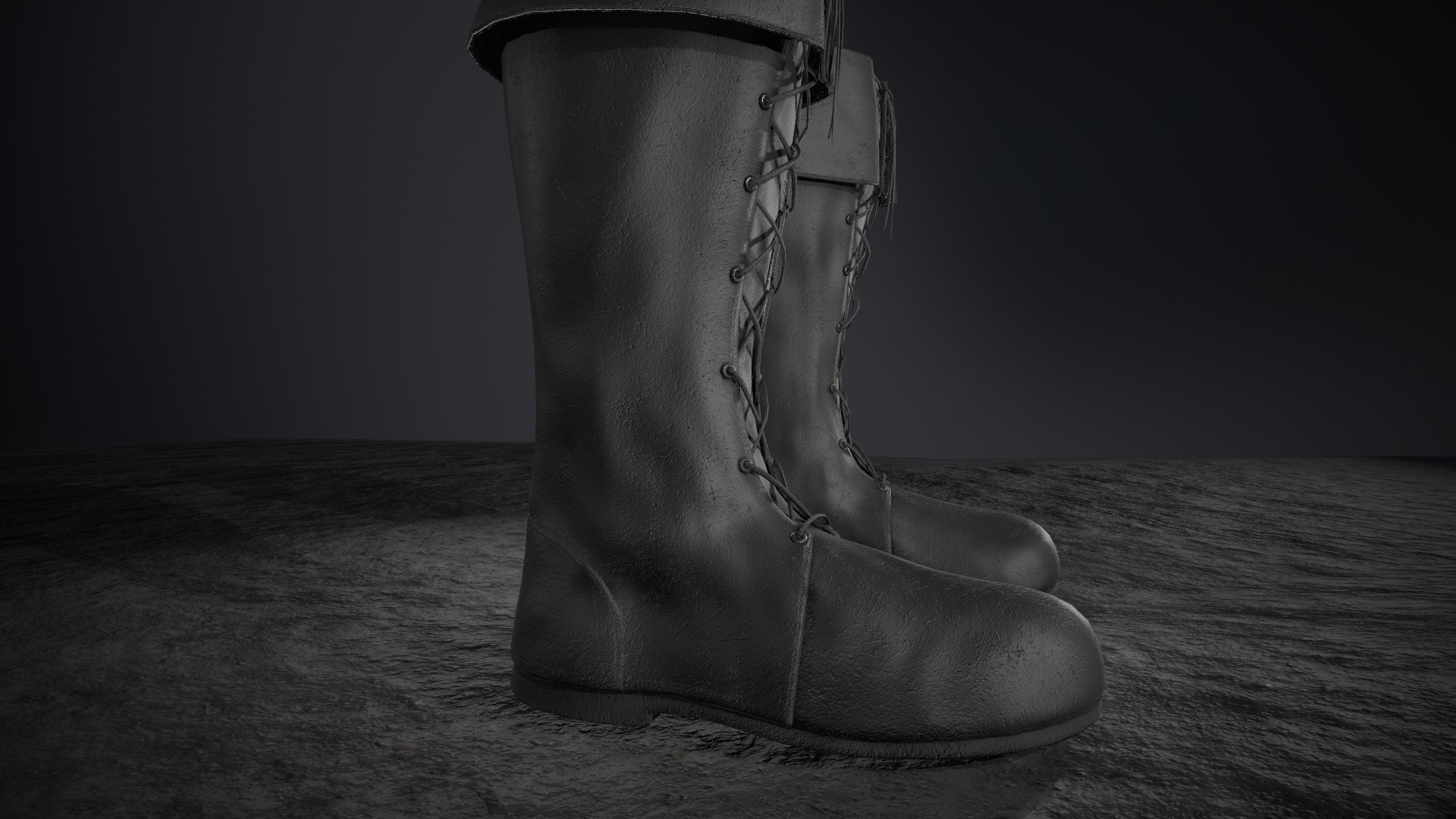 3D black medieval boots model https://p.turbosquid.com/ts-thumb/ks/UN4rgp/nQCRffYe/screenshot1087/png/1600798913/1920x1080/fit_q87/f0b5a2cd25d8f740ba1975f90ee63aa5ca29250a/screenshot1087.jpg