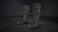 Bottes médiévales noires