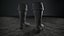 Bottes médiévales noires
