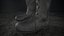 Bottes médiévales noires