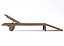Bain de soleil simple en bois Mary par Bpoint Design