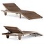 Bain de soleil simple en bois Mary par Bpoint Design
