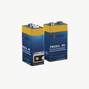 3D model Battery 9V