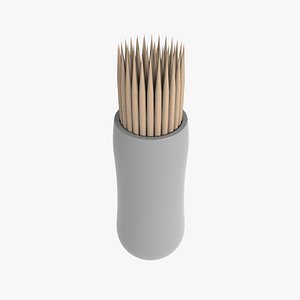 toothpicks table cleaning 3d model