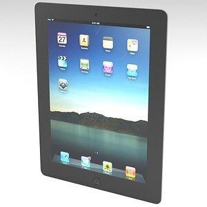 3ds max apple ipad 2 tablet