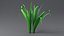 3D Cartoon Long Grass 08