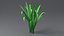3D Cartoon Long Grass 08