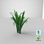 3D Cartoon Long Grass 08