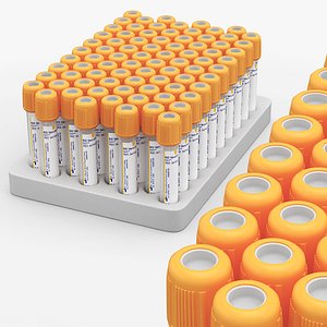 BD SST Blood Tubes with Rack