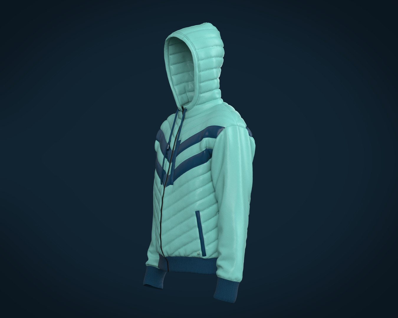Mens Ski Jacket 3D Model - TurboSquid 1988313