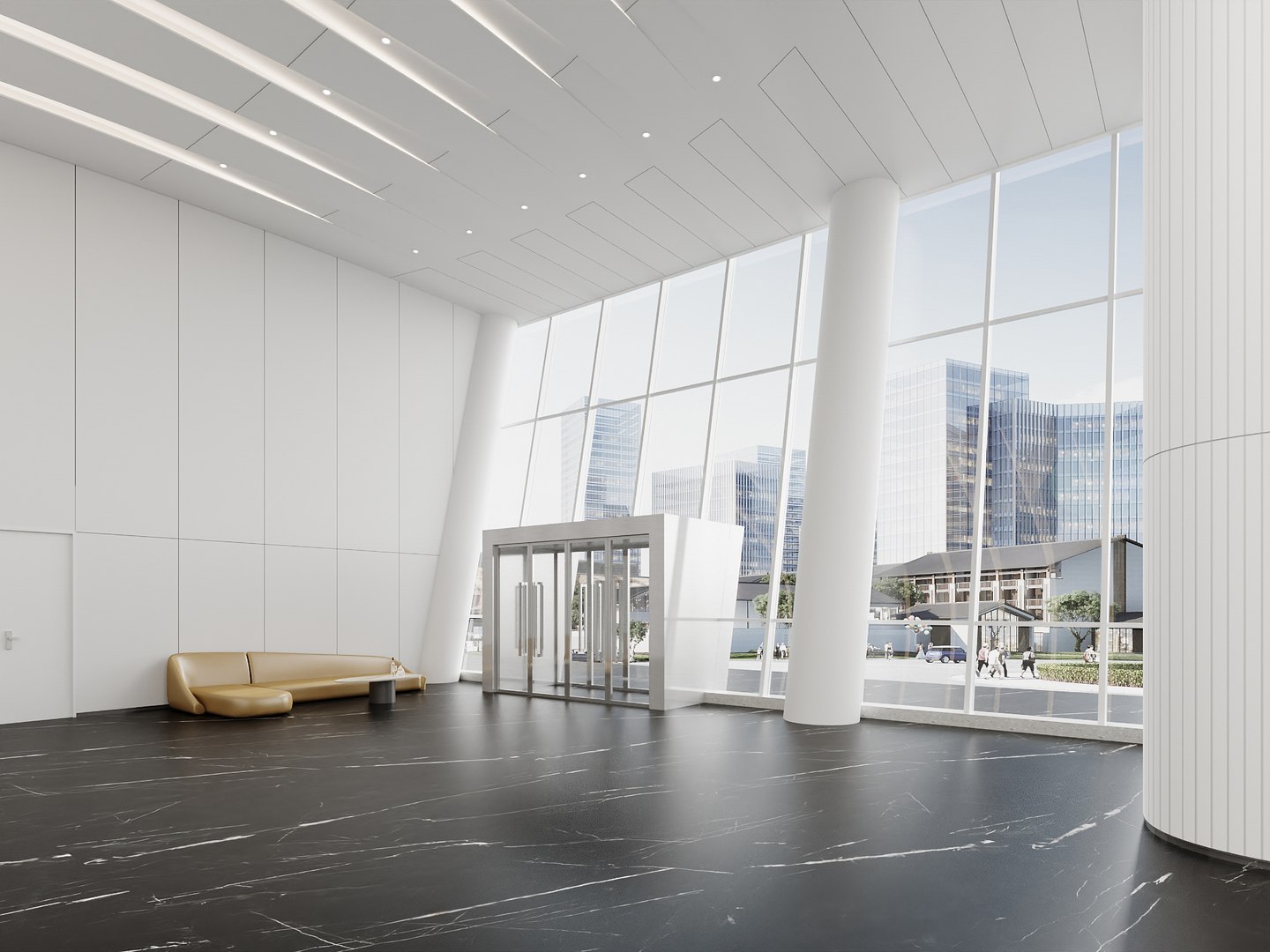 3D Minimalist Corporate Lobby Hall with Glass Facade model https://p.turbosquid.com/ts-thumb/ks/t8f3S9/Iz/4/jpg/1764129270/1920x1080/fit_q87/502359ef767c56a40cd0306adbc90f0f61ad891e/4.jpg