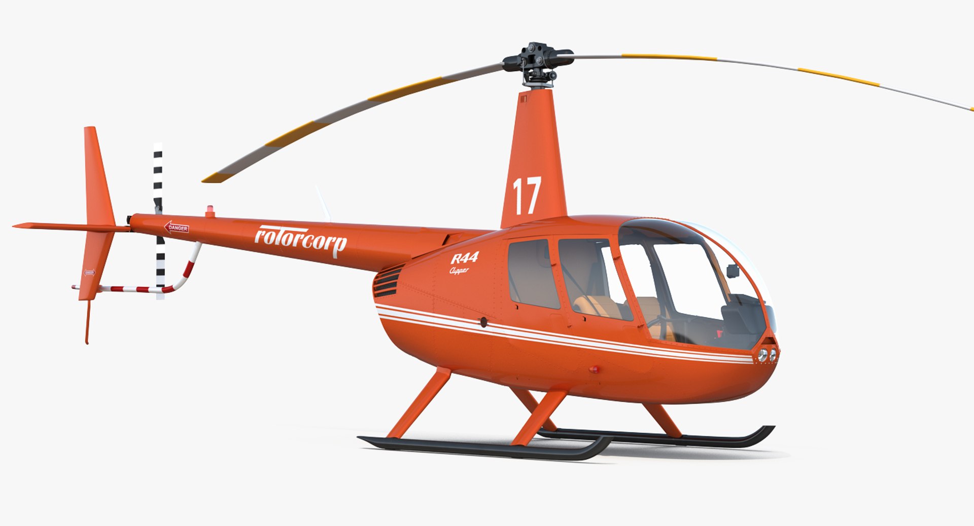 Robinson R44 3D Model - TurboSquid 1204715
