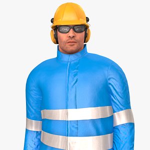 Offshore Worker V1 Rigged