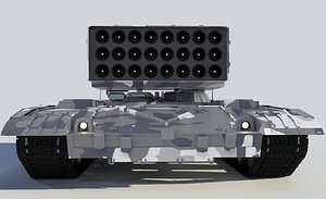 Heavy fire-throwing system "Buratino"