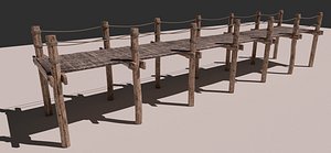 Wooden pier