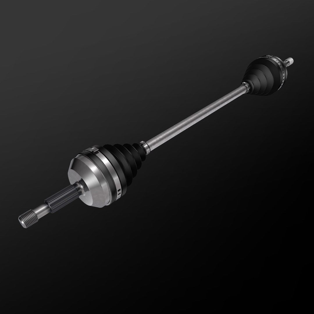 3d model driveshaft cvjoints