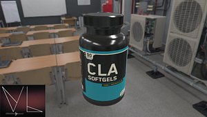 3D model supplement gainer