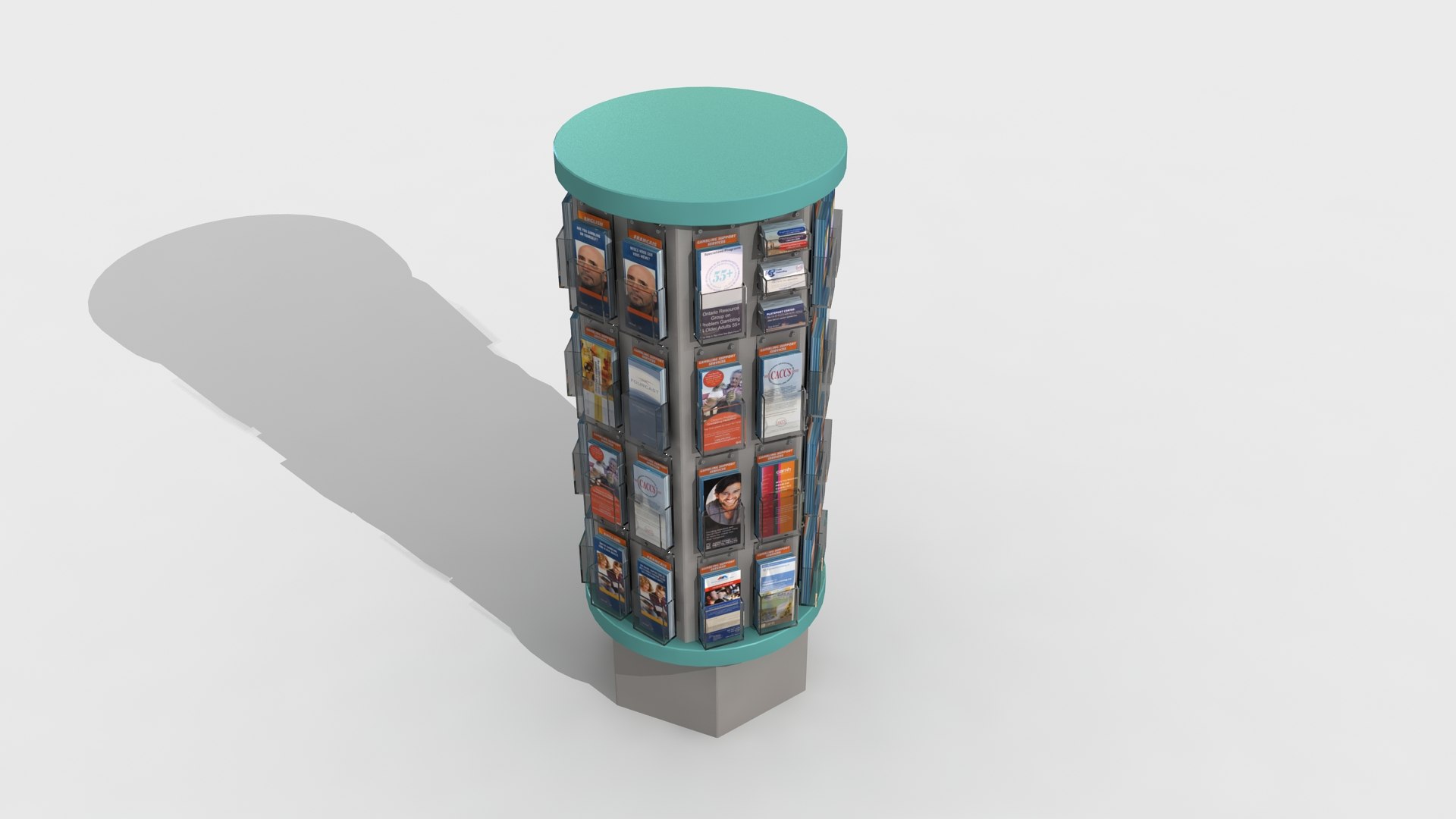 Flyers Rack 3D - TurboSquid 1406969