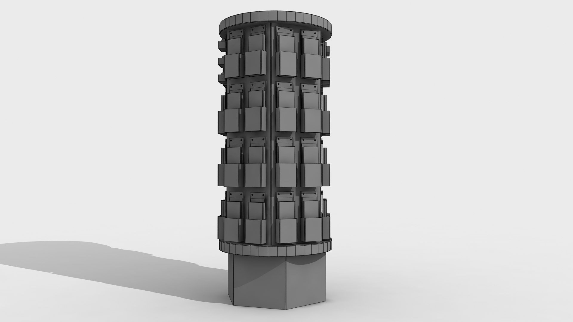 Flyers Rack 3D - TurboSquid 1406969
