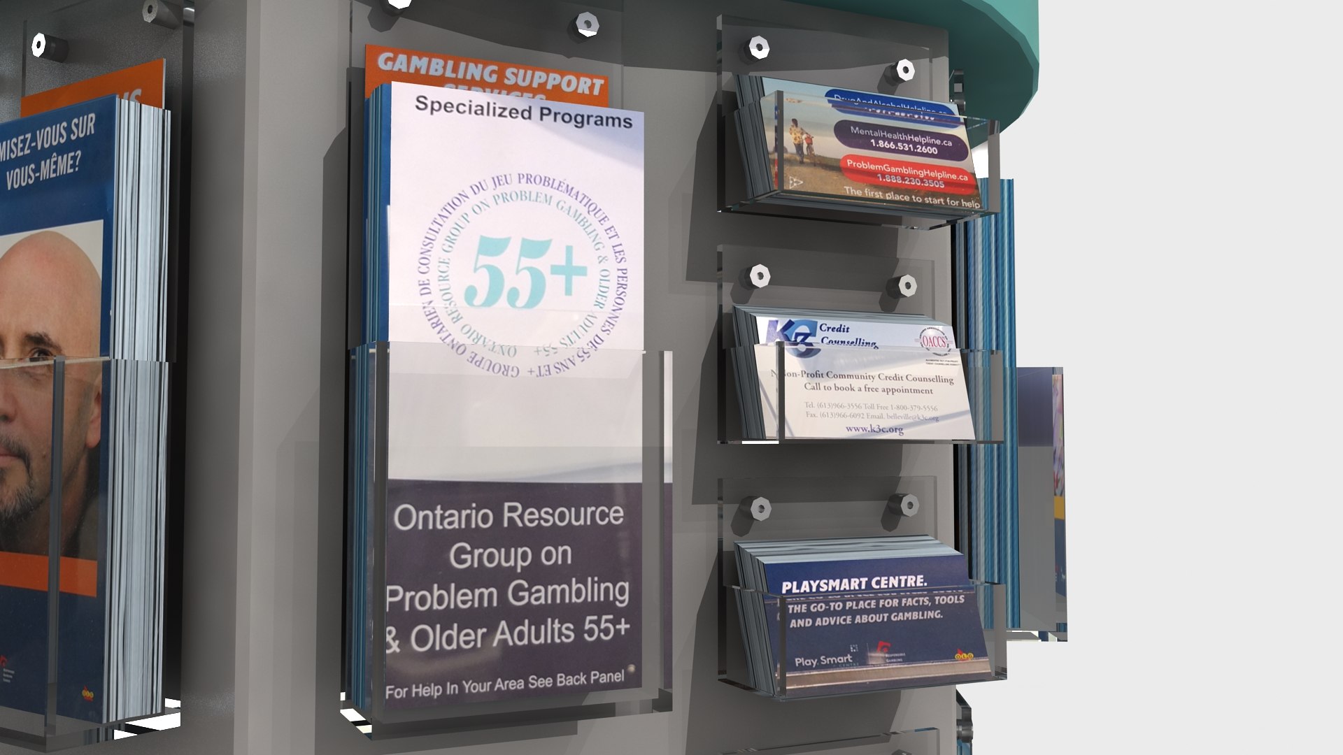 Flyers Rack 3D - TurboSquid 1406969