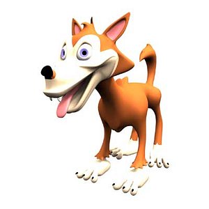 3d dog