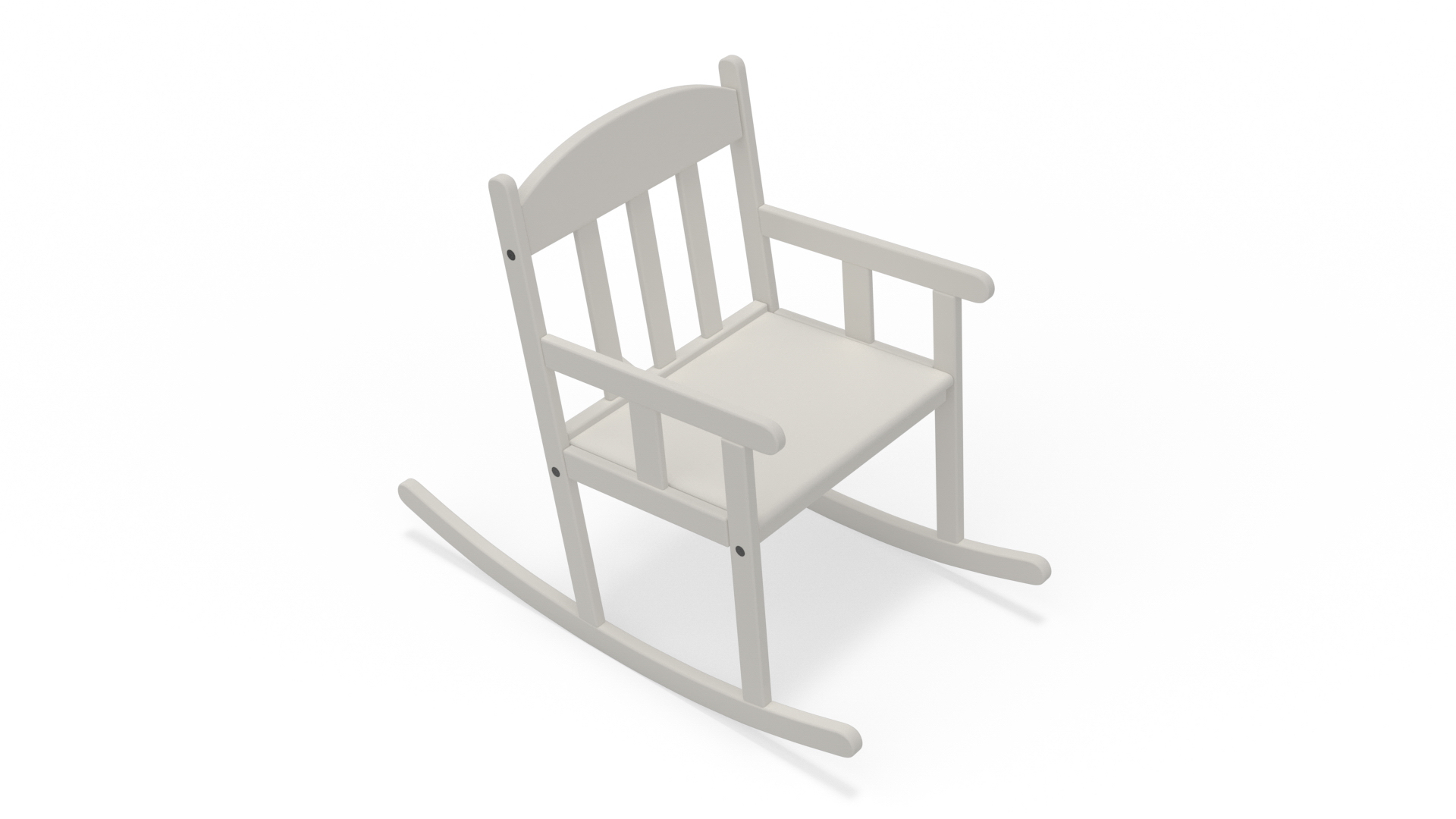 Childrens white 2025 rocking chair