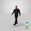 Worker Walking Pose 3D Model