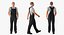 Worker Walking Pose 3D Model