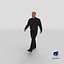 Worker Walking Pose 3D Model