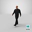 Worker Walking Pose 3D Model