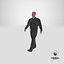 Worker Walking Pose 3D Model