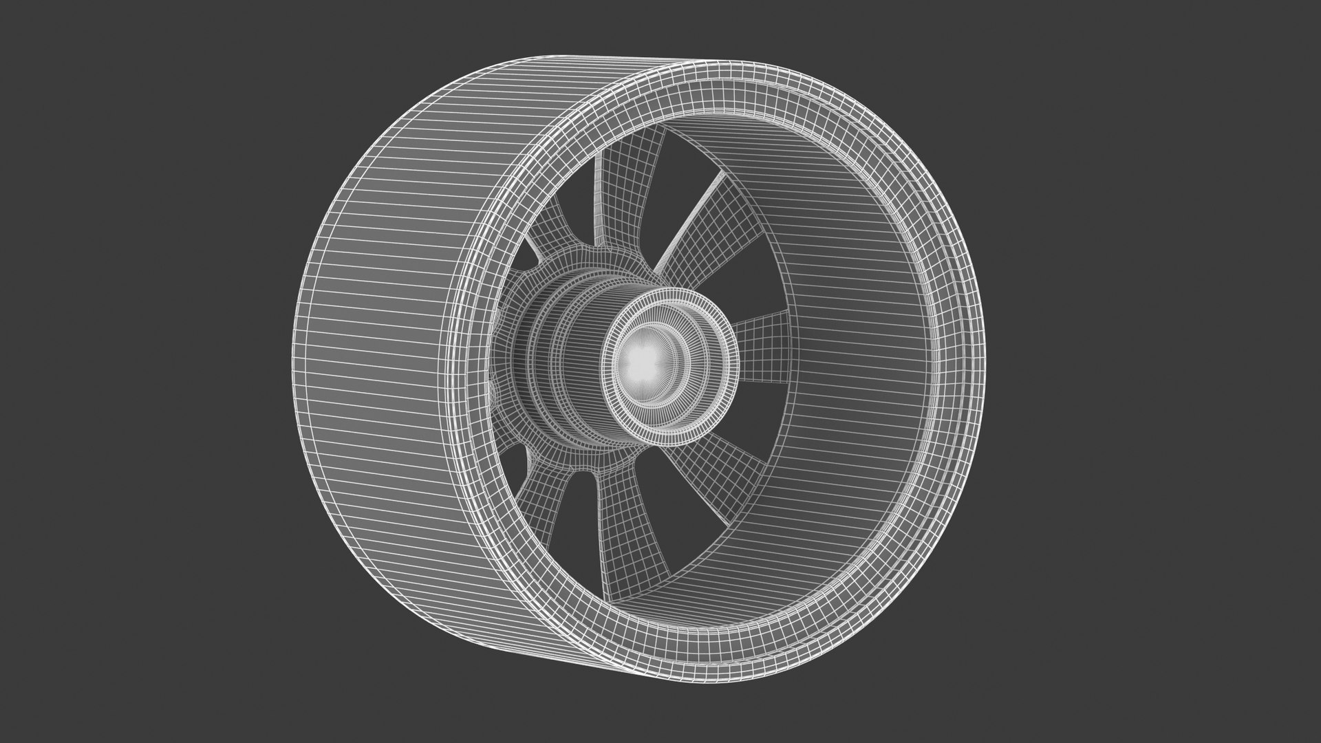 Tesla Car Rim 03 3D - TurboSquid 2114591