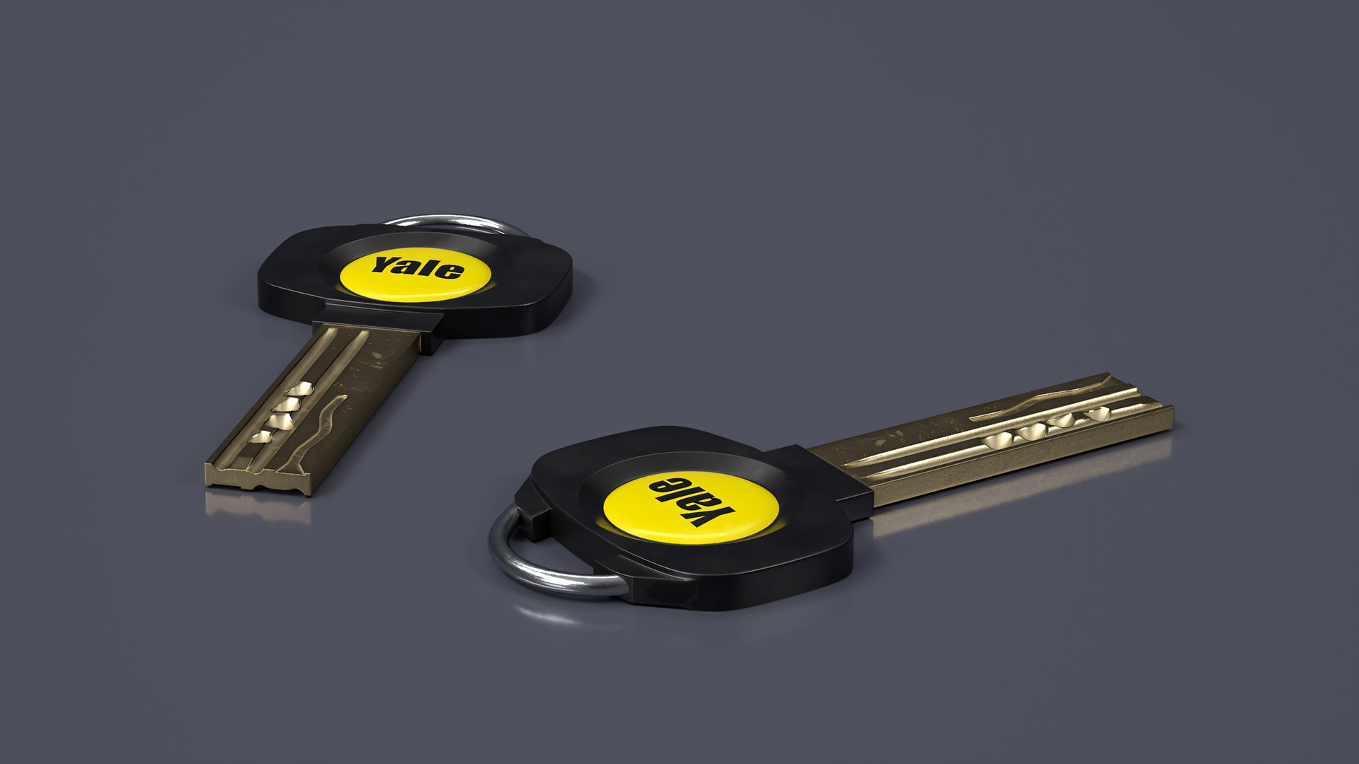 3D Door Lock Keys Collection 5 Model - TurboSquid 2245346