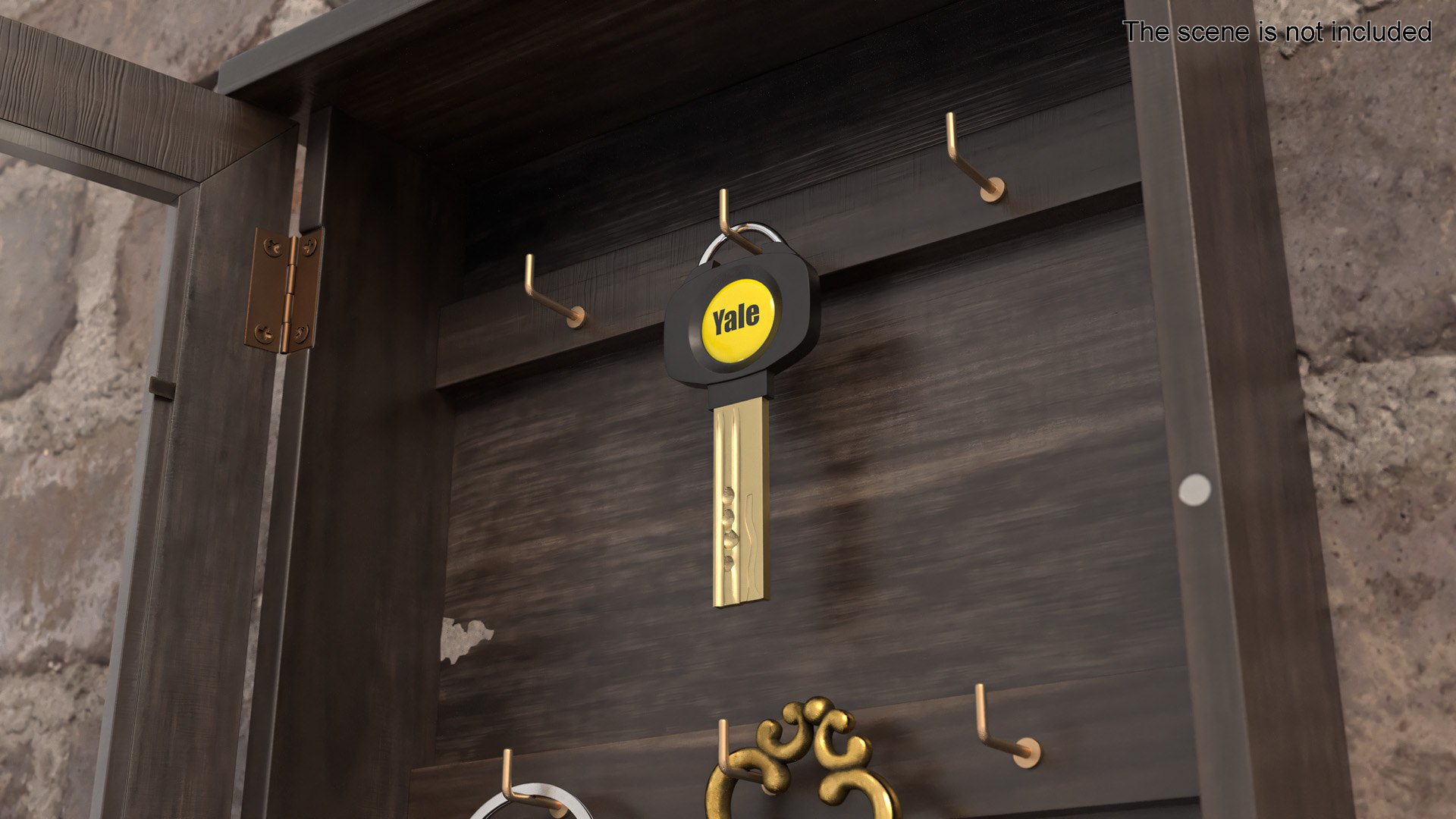 3D Door Lock Keys Collection 5 Model - TurboSquid 2245346