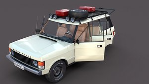 rover range interior 3D model